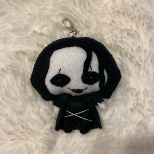 Eric Draven from The Crow handmade felt ornament / keychain